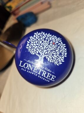 Lonetree Brand Blue Bicycle Bell – Orchard Logo – Retro Style Handlebar Bell